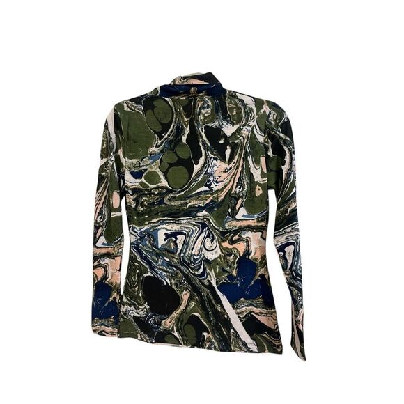 Rachel Comey x Target marbled look top sz Small - Picture 2 of 2